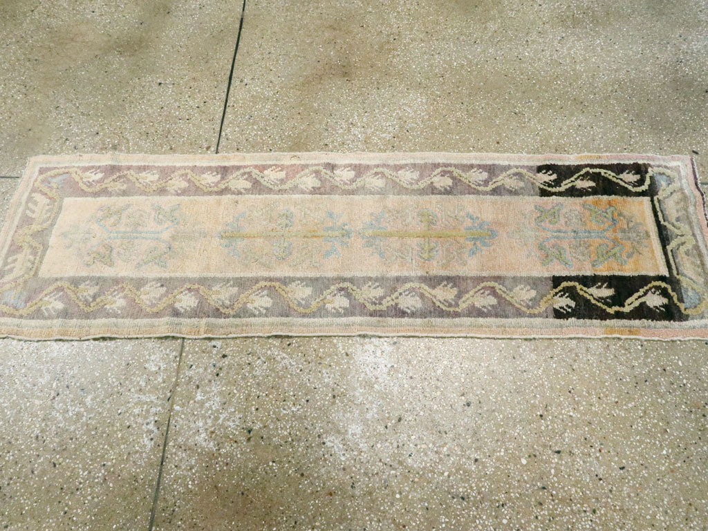 Vintage East Turkestan Khotan Runner, No.8073 - Gsblank