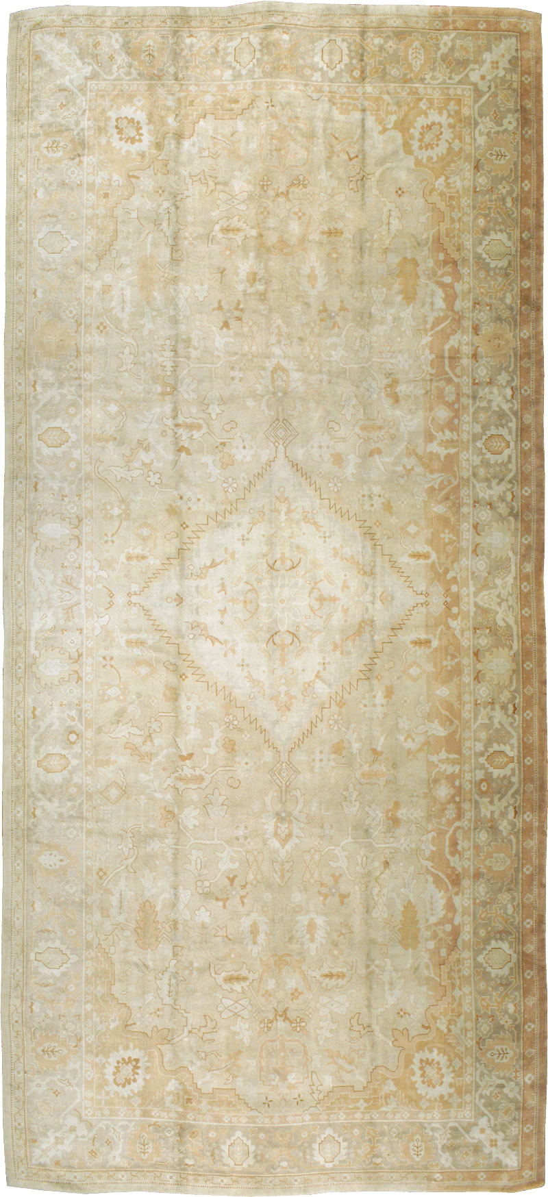 Antique French Savonnerie Carpet, No.8074 - Gsblank