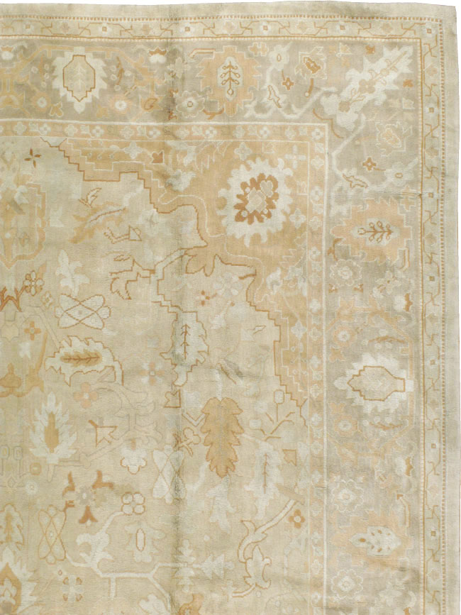 Antique French Savonnerie Carpet, No.8074 - Gsblank