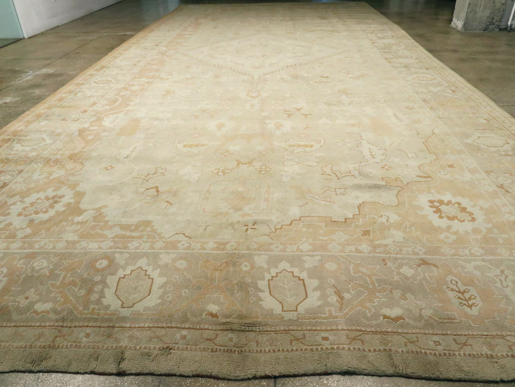 Antique French Savonnerie Carpet, No.8074 - Gsblank