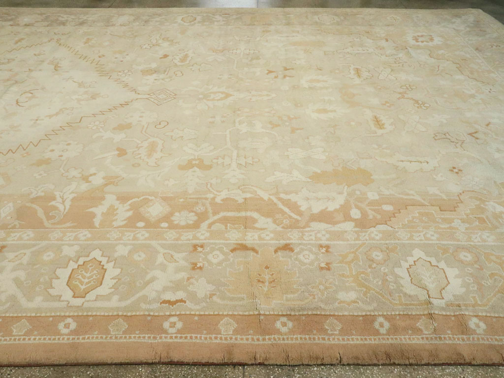 Antique French Savonnerie Carpet, No.8074 - Gsblank