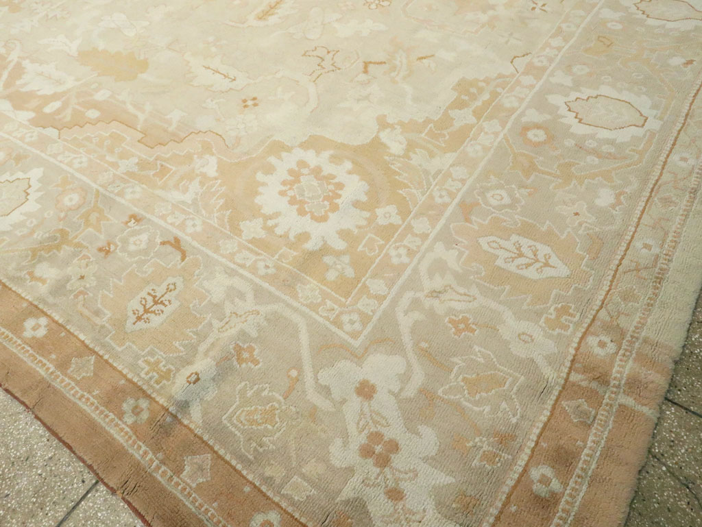 Antique French Savonnerie Carpet, No.8074 - Gsblank