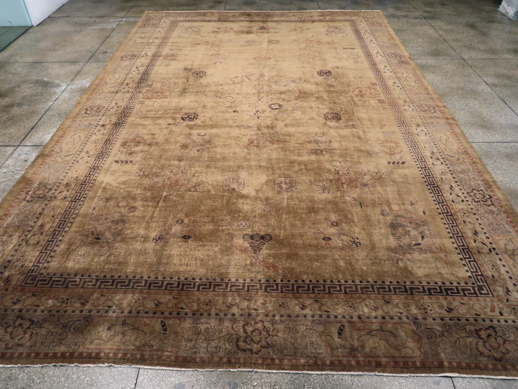 Antique Indian Lahore Carpet, No.8115 - Gsblank