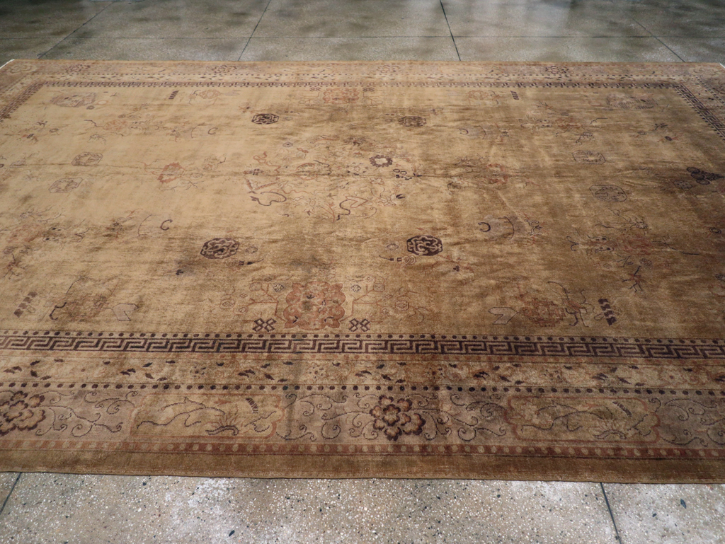 Antique Indian Lahore Carpet, No.8115 - Gsblank