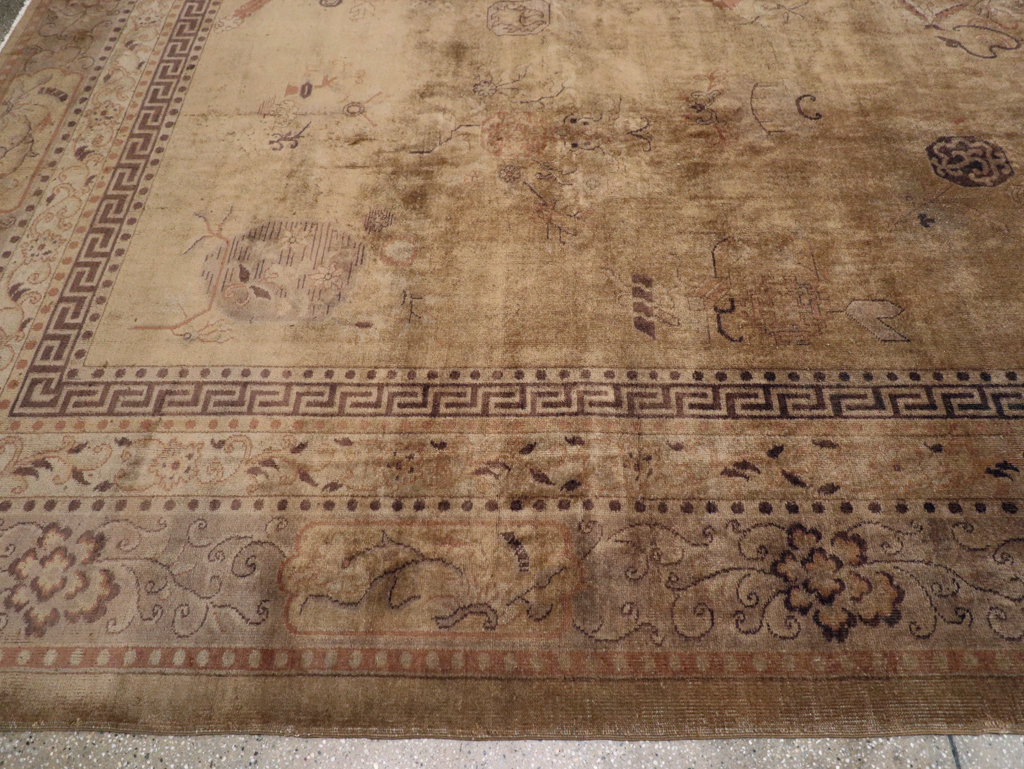 Antique Indian Lahore Carpet, No.8115 - Gsblank