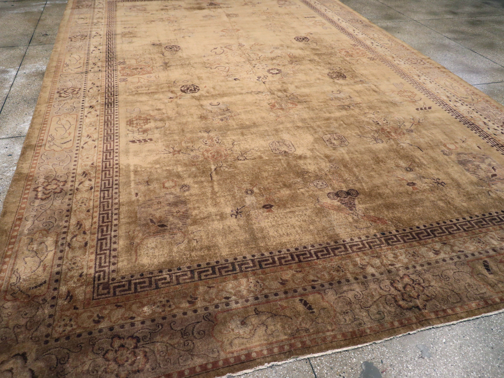 Antique Indian Lahore Carpet, No.8115 - Gsblank