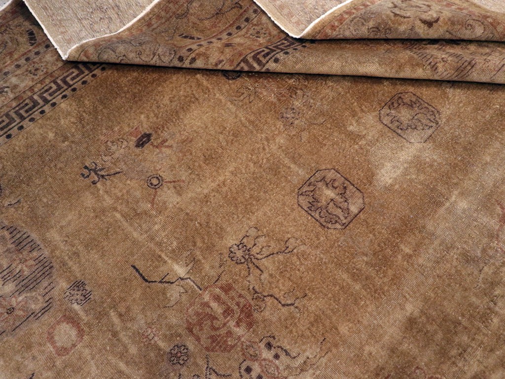 Antique Indian Lahore Carpet, No.8115 - Gsblank