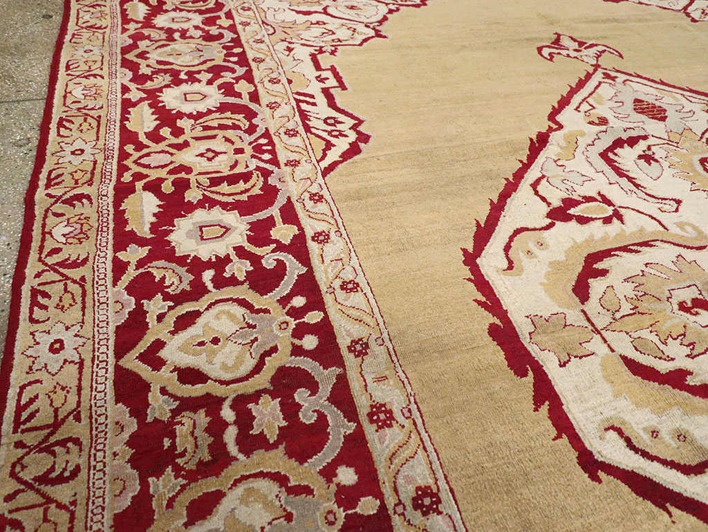 Antique Indian Agra Carpet, No.8125 - Gsblank