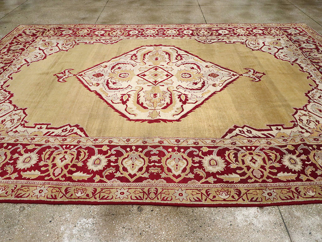 Antique Indian Agra Carpet, No.8125 - Gsblank