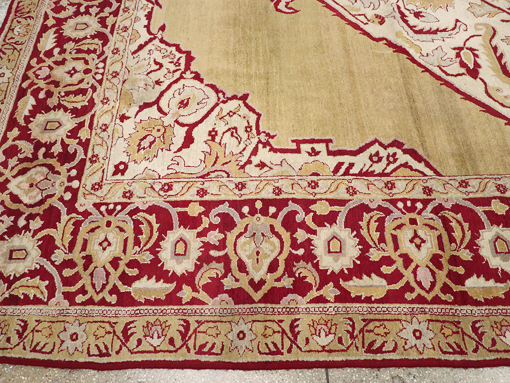Antique Indian Agra Carpet, No.8125 - Gsblank
