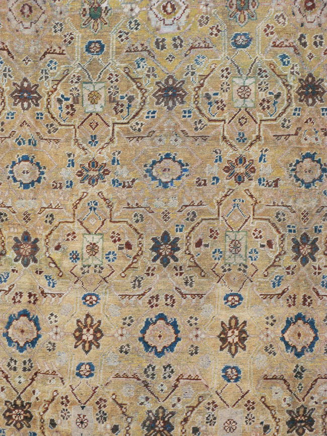 Antique Persian Mahal Carpet, No.8128 - Gsblank