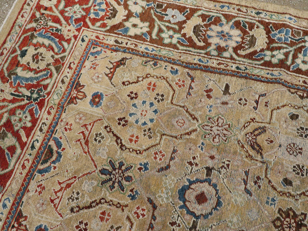 Antique Persian Mahal Carpet, No.8128 - Gsblank