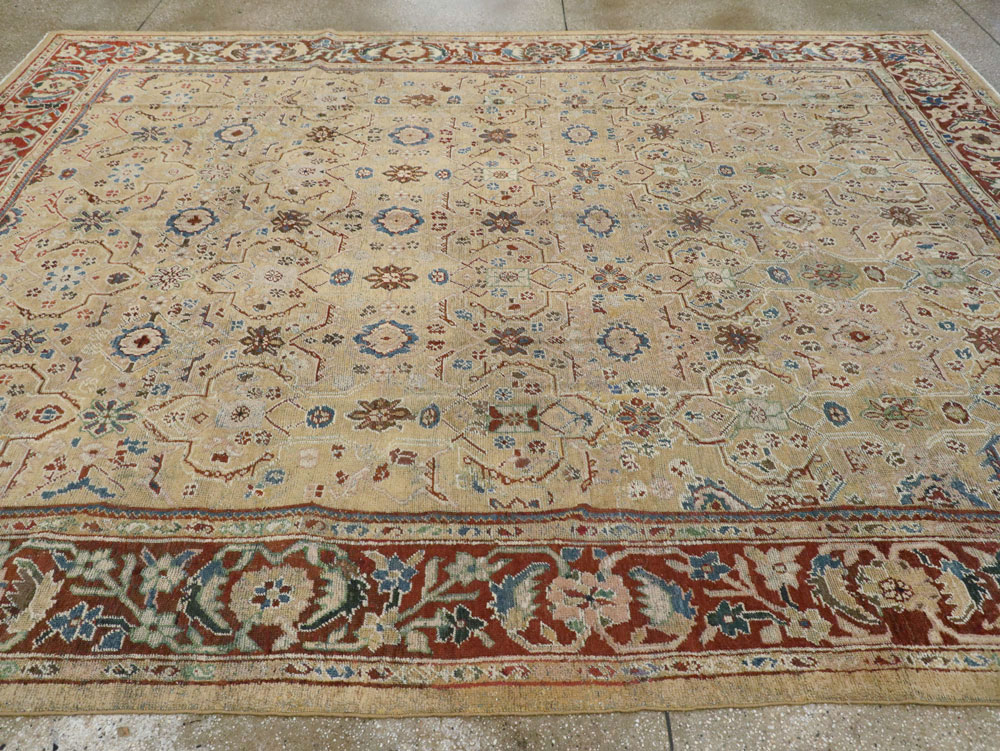 Antique Persian Mahal Carpet, No.8128 - Gsblank