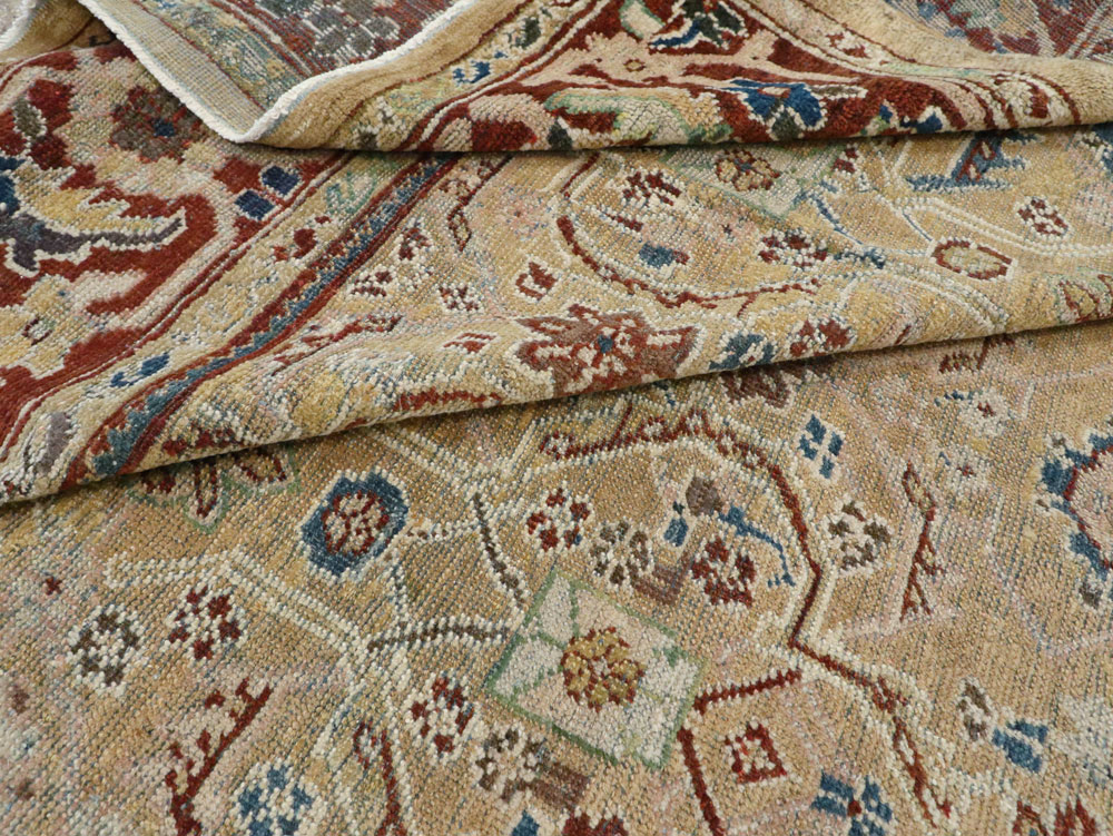 Antique Persian Mahal Carpet, No.8128 - Gsblank