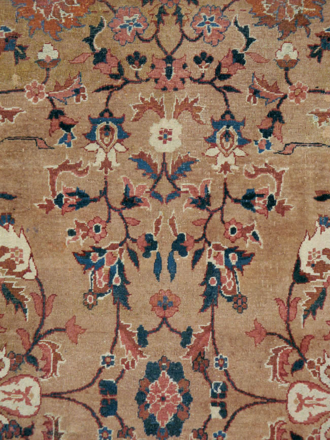 Antique Indian Lahore Carpet, No.8147 - Gsblank