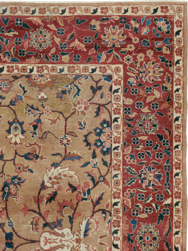 Antique Indian Lahore Carpet, No.8147 - Gsblank