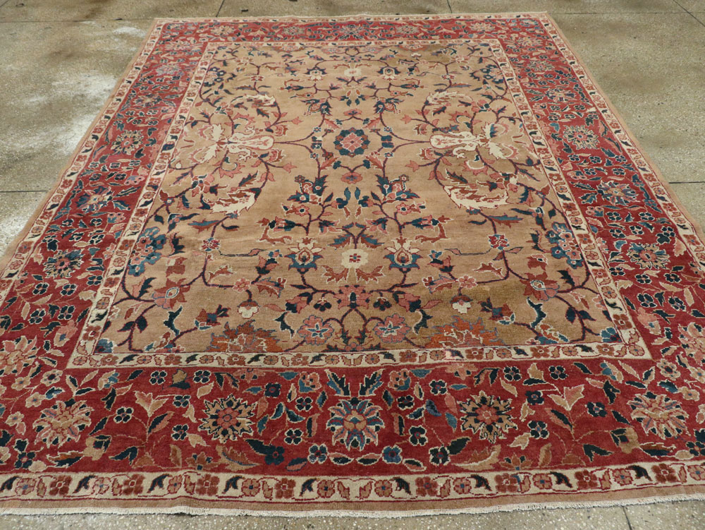 Antique Indian Lahore Carpet, No.8147 - Gsblank