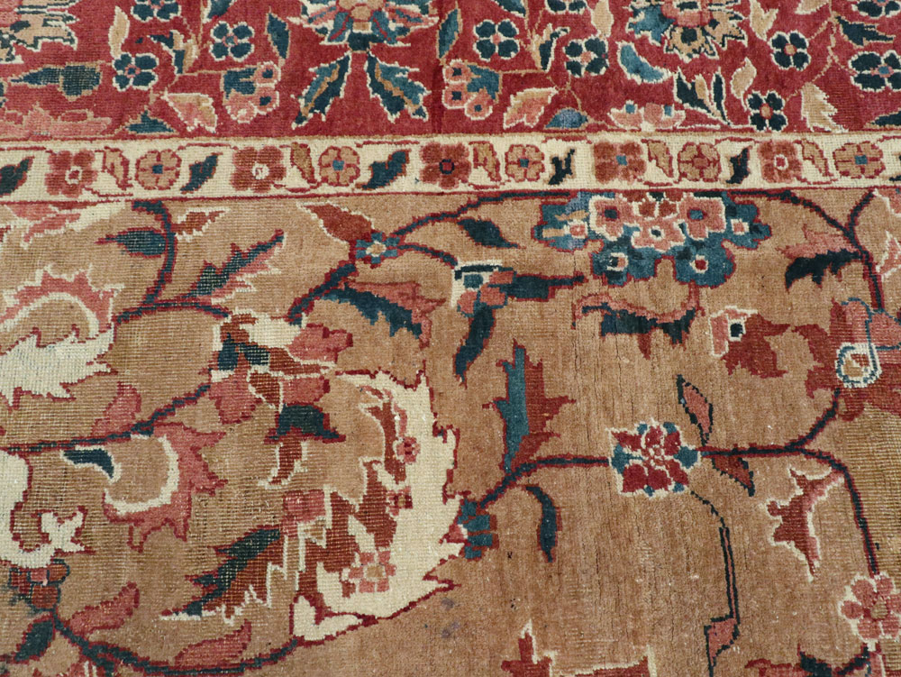 Antique Indian Lahore Carpet, No.8147 - Gsblank