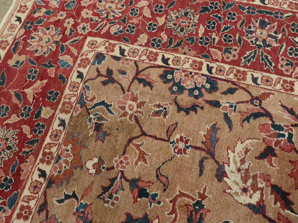 Antique Indian Lahore Carpet, No.8147 - Gsblank