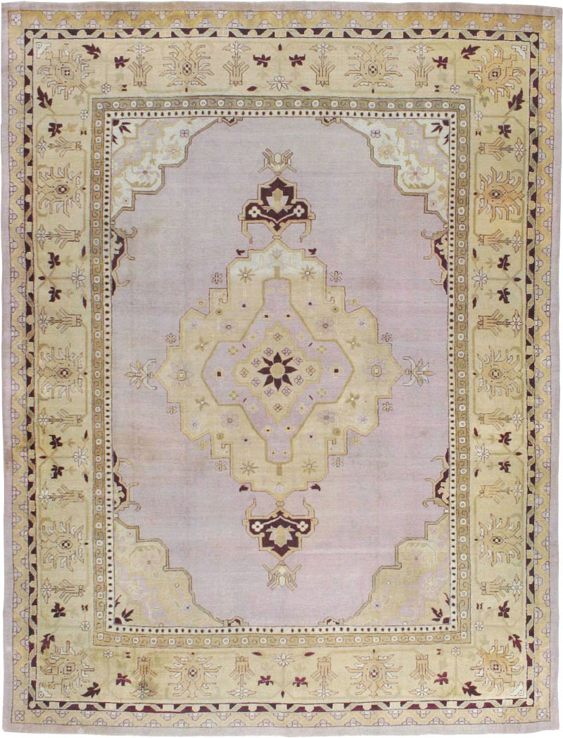 Antique Indian Agra Carpet, No.8152 - Gsblank