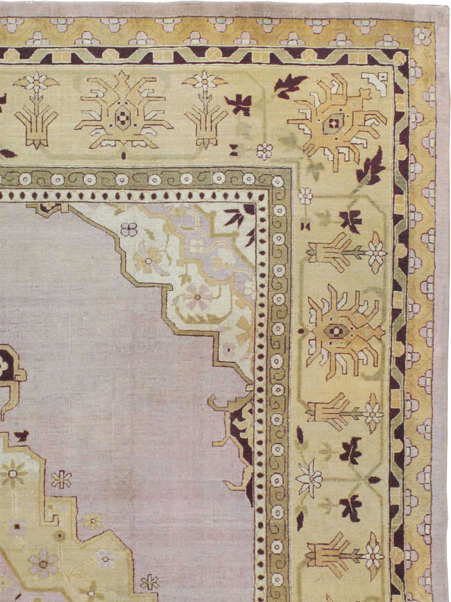 Antique Indian Agra Carpet, No.8152 - Gsblank