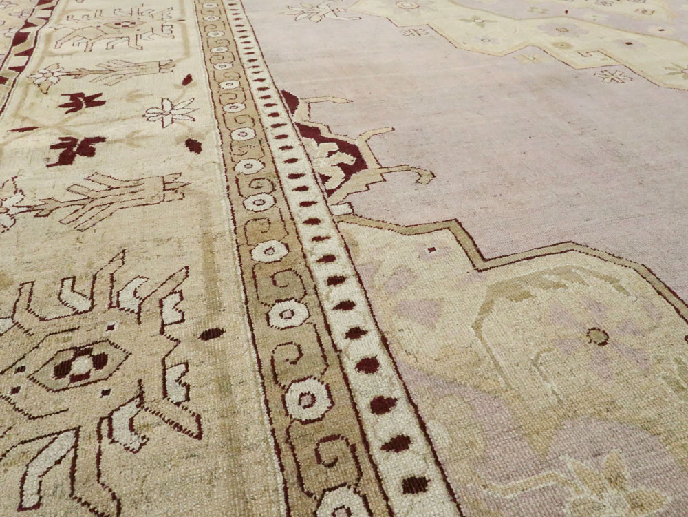 Antique Indian Agra Carpet, No.8152 - Gsblank