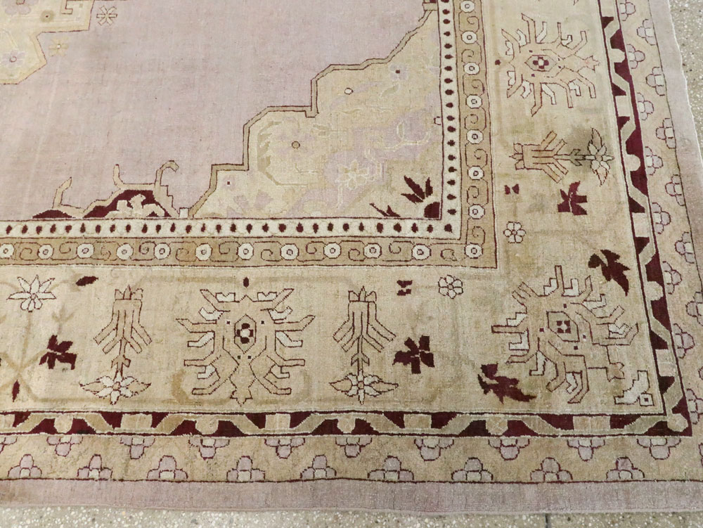 Antique Indian Agra Carpet, No.8152 - Gsblank