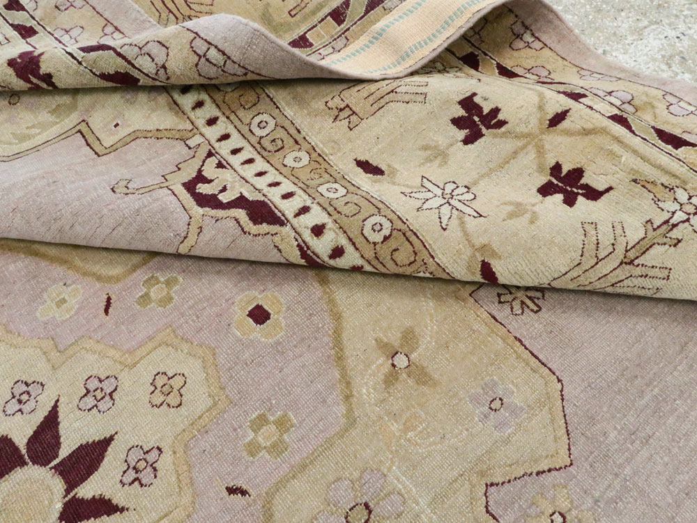 Antique Indian Agra Carpet, No.8152 - Gsblank