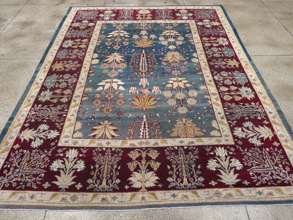 Antique Indian Amritsar Carpet, No.8154 - Gsblank