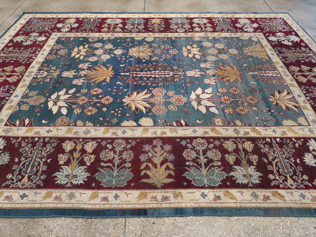 Antique Indian Amritsar Carpet, No.8154 - Gsblank