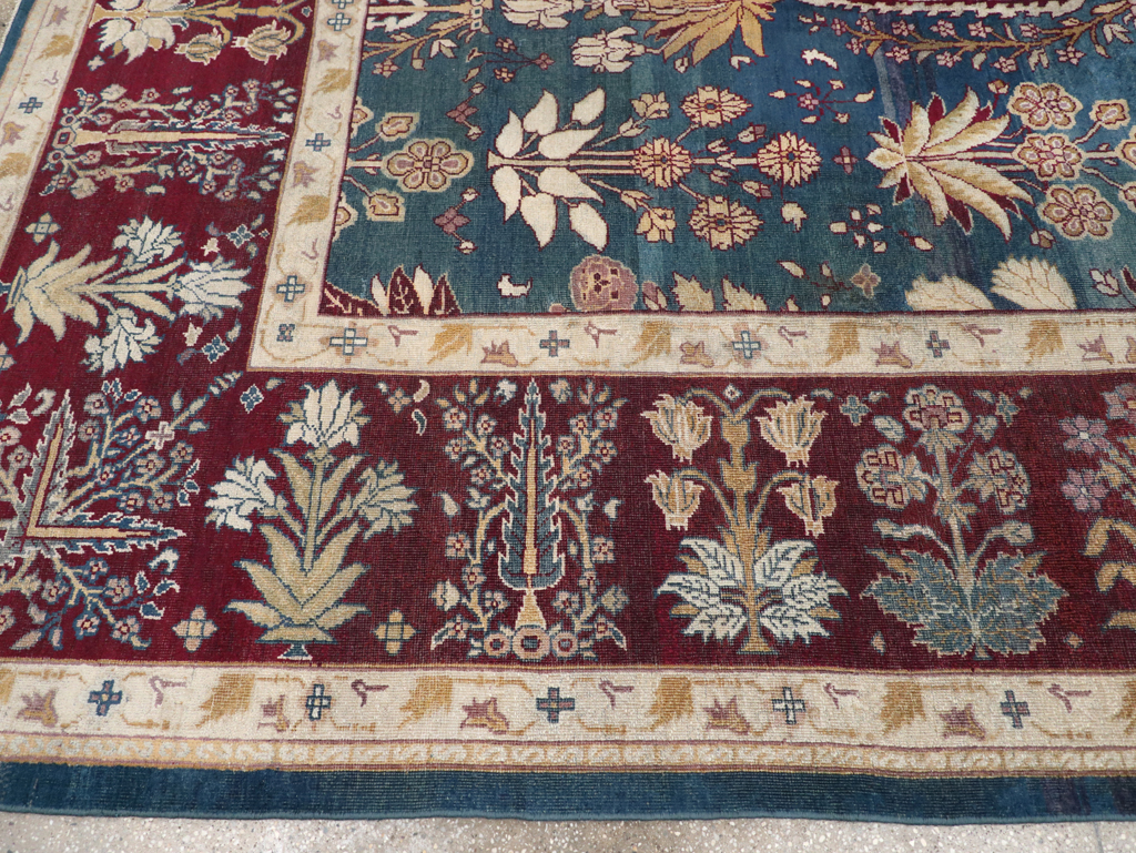 Antique Indian Amritsar Carpet, No.8154 - Gsblank