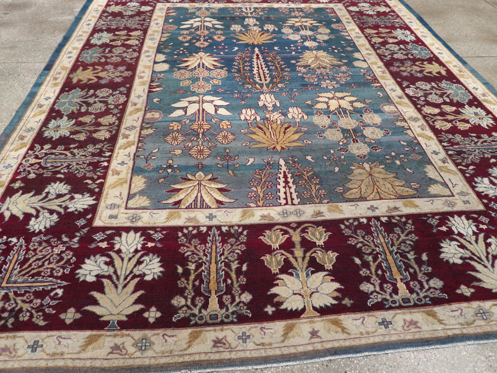Antique Indian Amritsar Carpet, No.8154 - Gsblank