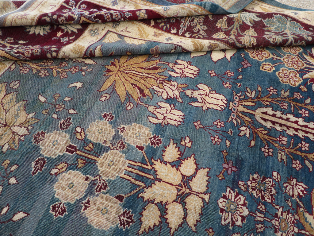 Antique Indian Amritsar Carpet, No.8154 - Gsblank