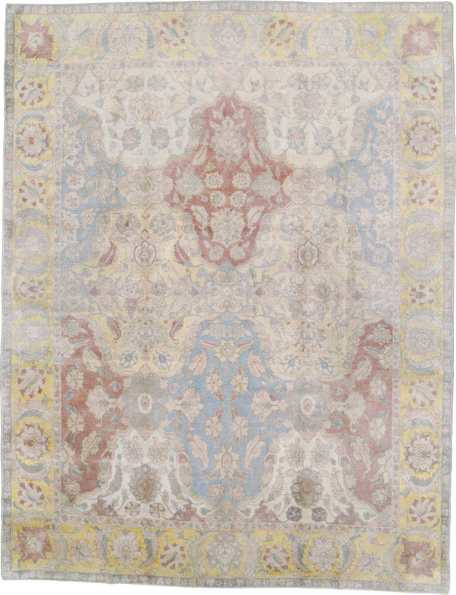 Antique Indian Agra Carpet, No.8183 - Gsblank