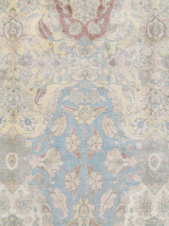 Antique Indian Agra Carpet, No.8183 - Gsblank