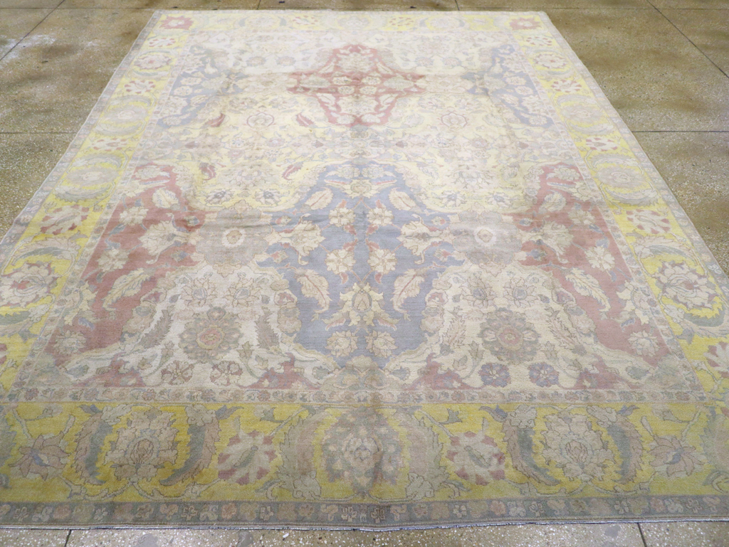 Antique Indian Agra Carpet, No.8183 - Gsblank