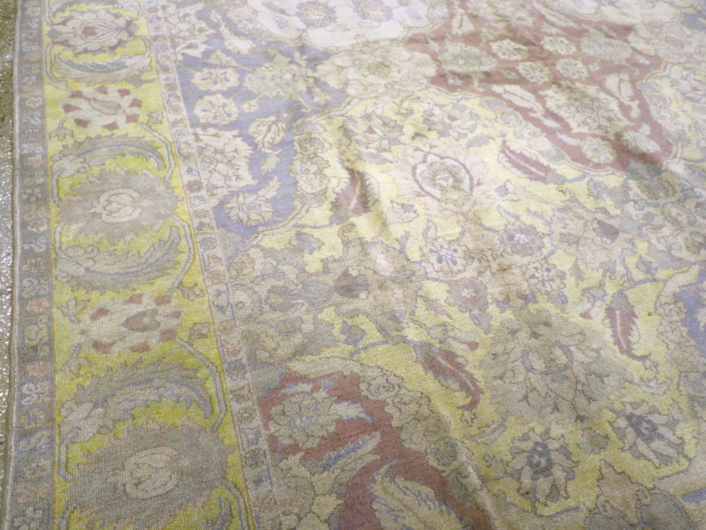 Antique Indian Agra Carpet, No.8183 - Gsblank