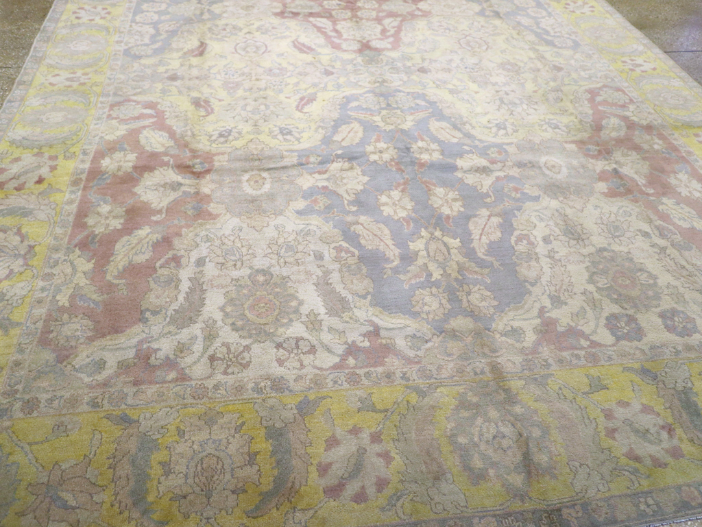 Antique Indian Agra Carpet, No.8183 - Gsblank