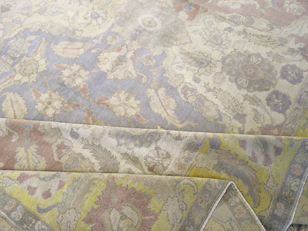 Antique Indian Agra Carpet, No.8183 - Gsblank