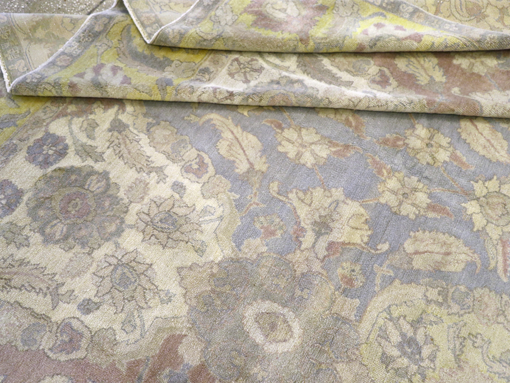 Antique Indian Agra Carpet, No.8183 - Gsblank