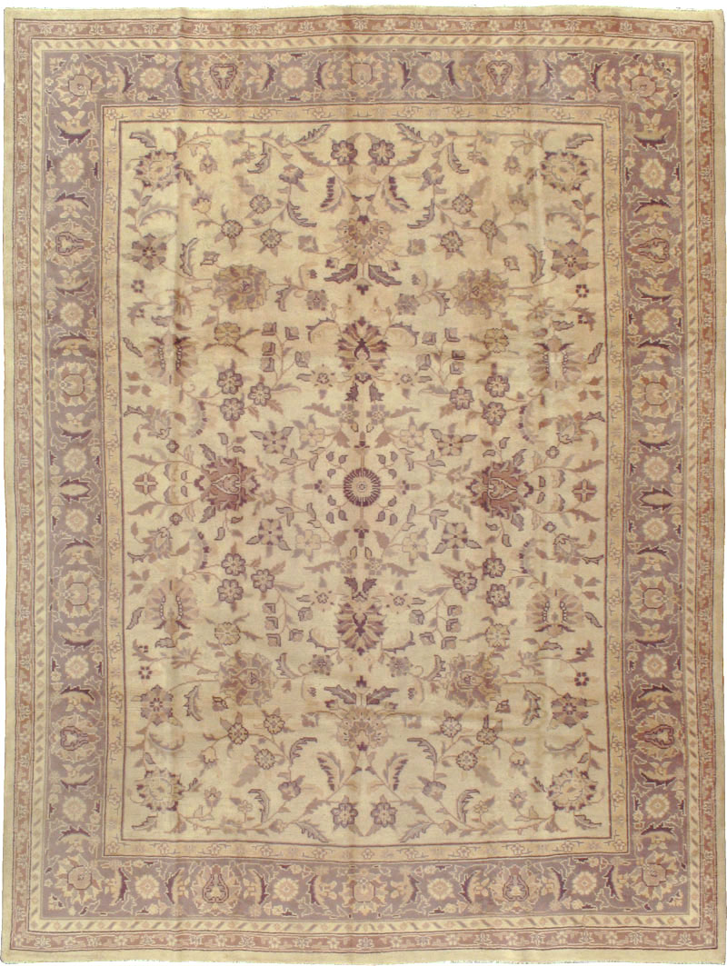 Antique Turkish Oushak Carpet, No.8209 - Gsblank