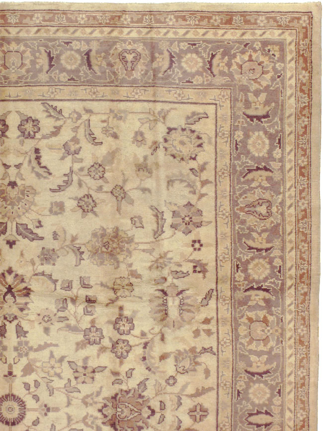 Antique Turkish Oushak Carpet, No.8209 - Gsblank