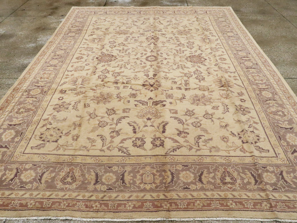 Antique Turkish Oushak Carpet, No.8209 - Gsblank