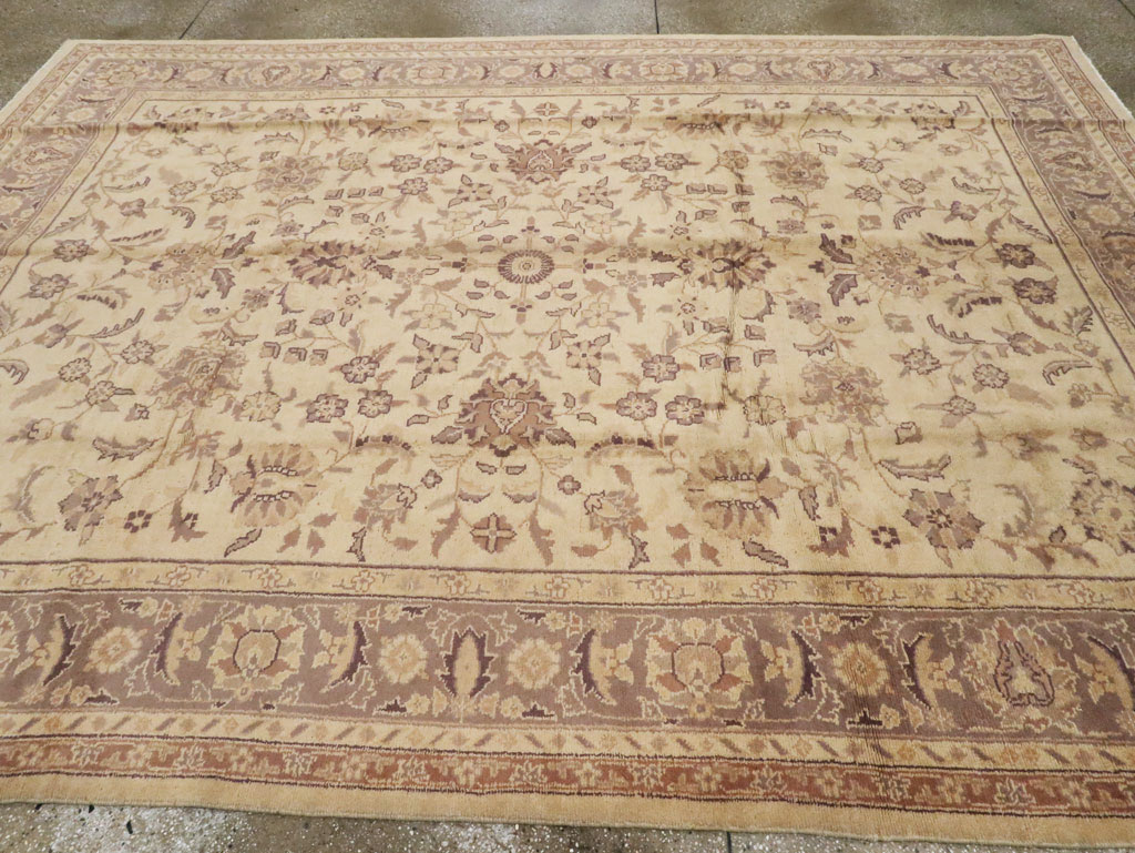 Antique Turkish Oushak Carpet, No.8209 - Gsblank
