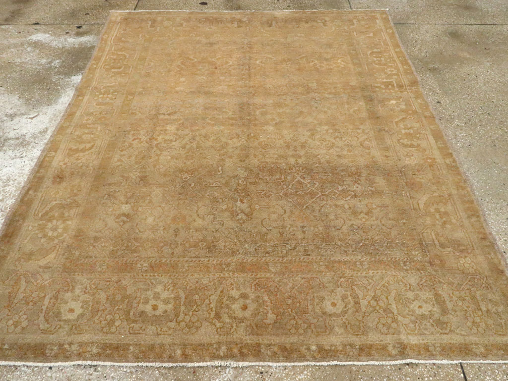 Antique Persian Mahal Rug, No.8238 - Gsblank