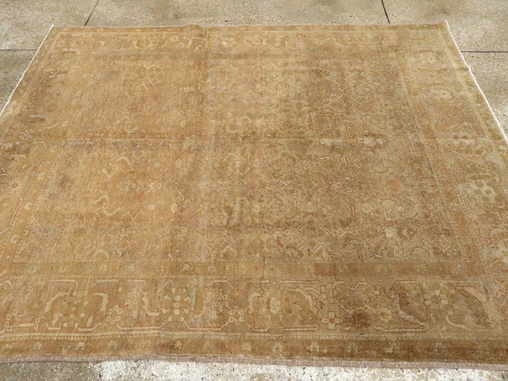 Antique Persian Mahal Rug, No.8238 - Gsblank