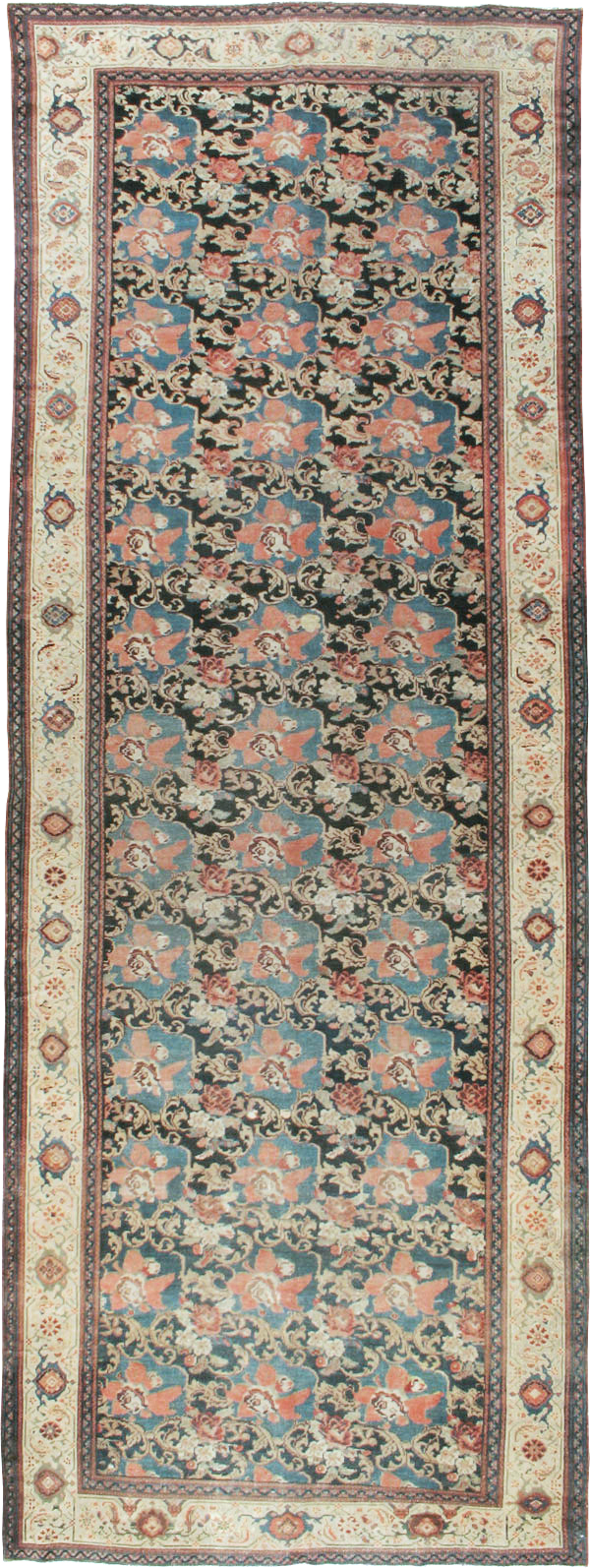 Antique Persian Malayer Gallery Carpet, No.8241 - Gsblank