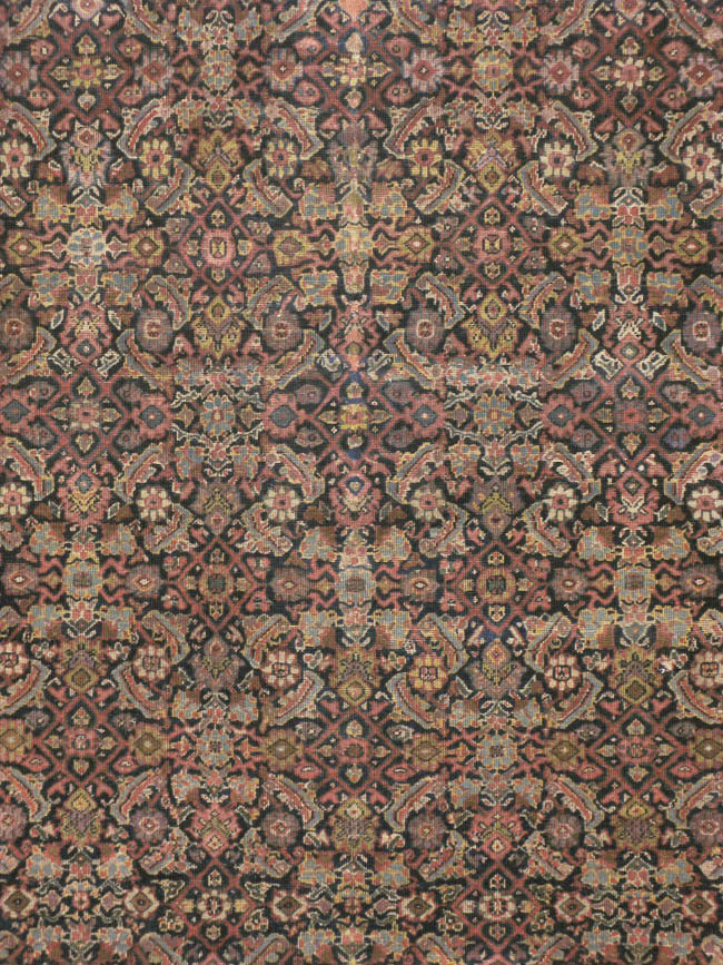 Antique Indian Fereghan Gallery Carpet, No.8248 - Gsblank