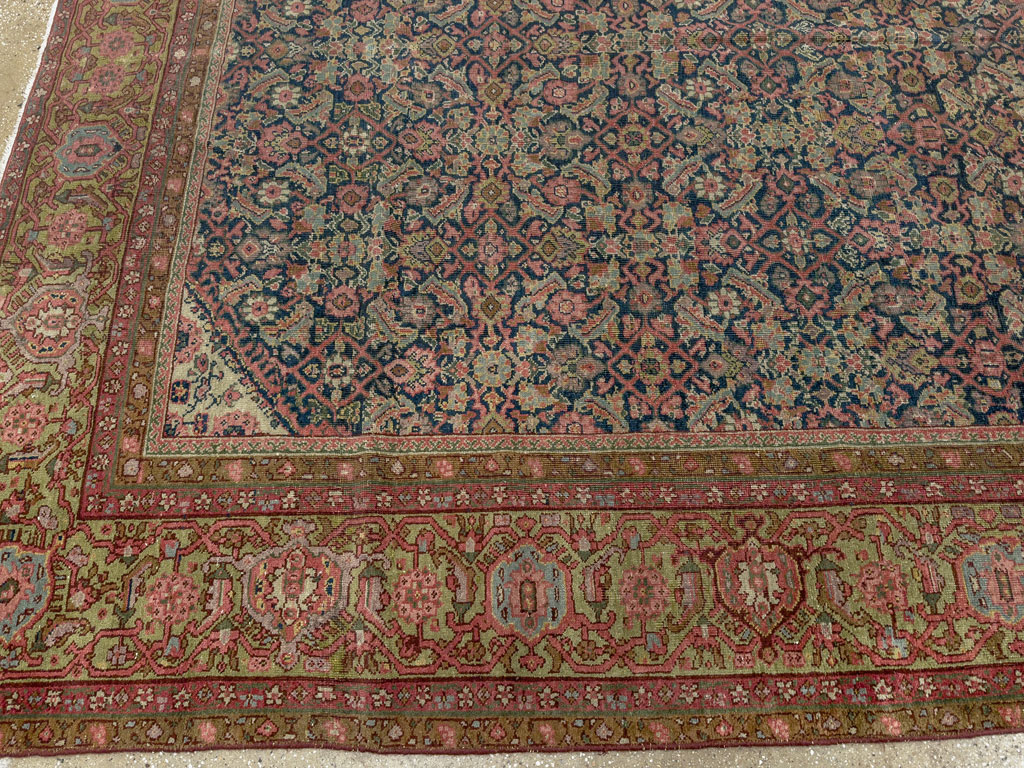 Antique Indian Fereghan Gallery Carpet, No.8248 - Gsblank