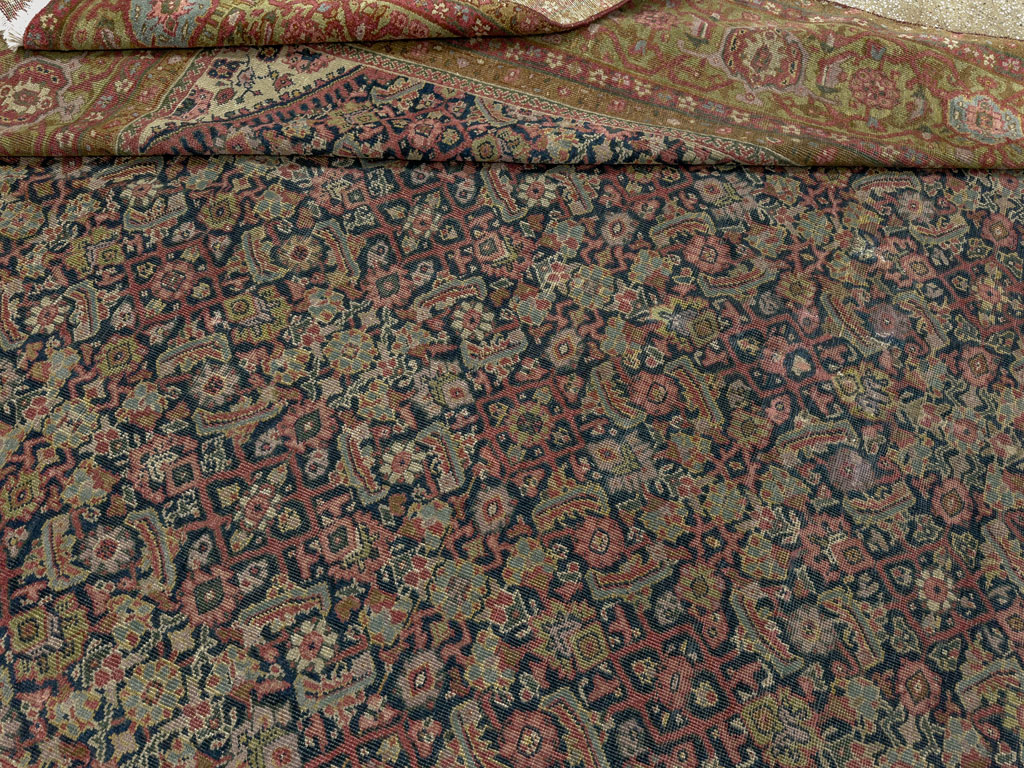 Antique Indian Fereghan Gallery Carpet, No.8248 - Gsblank